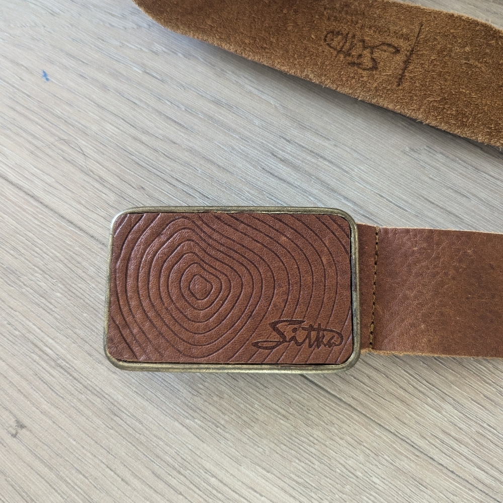 Genuine leather Sitka belt